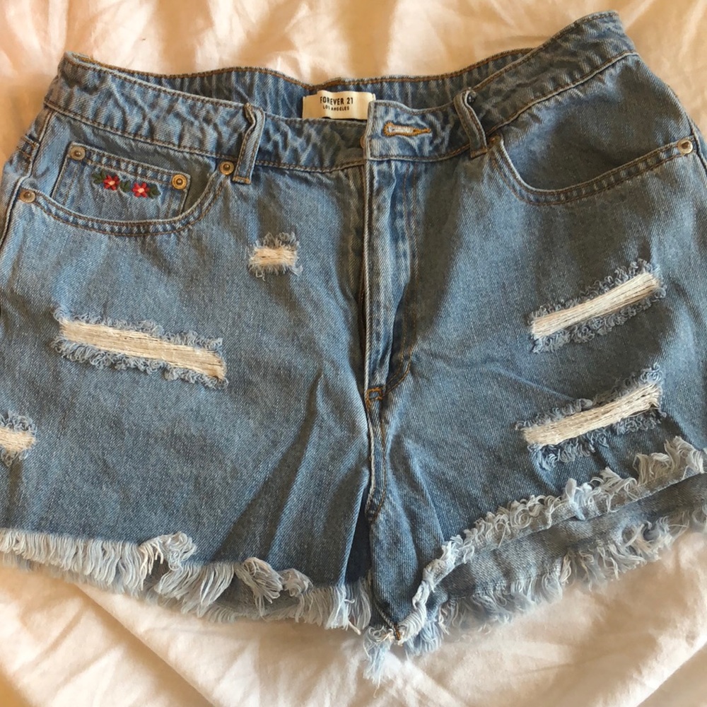 July 4th jean shorts